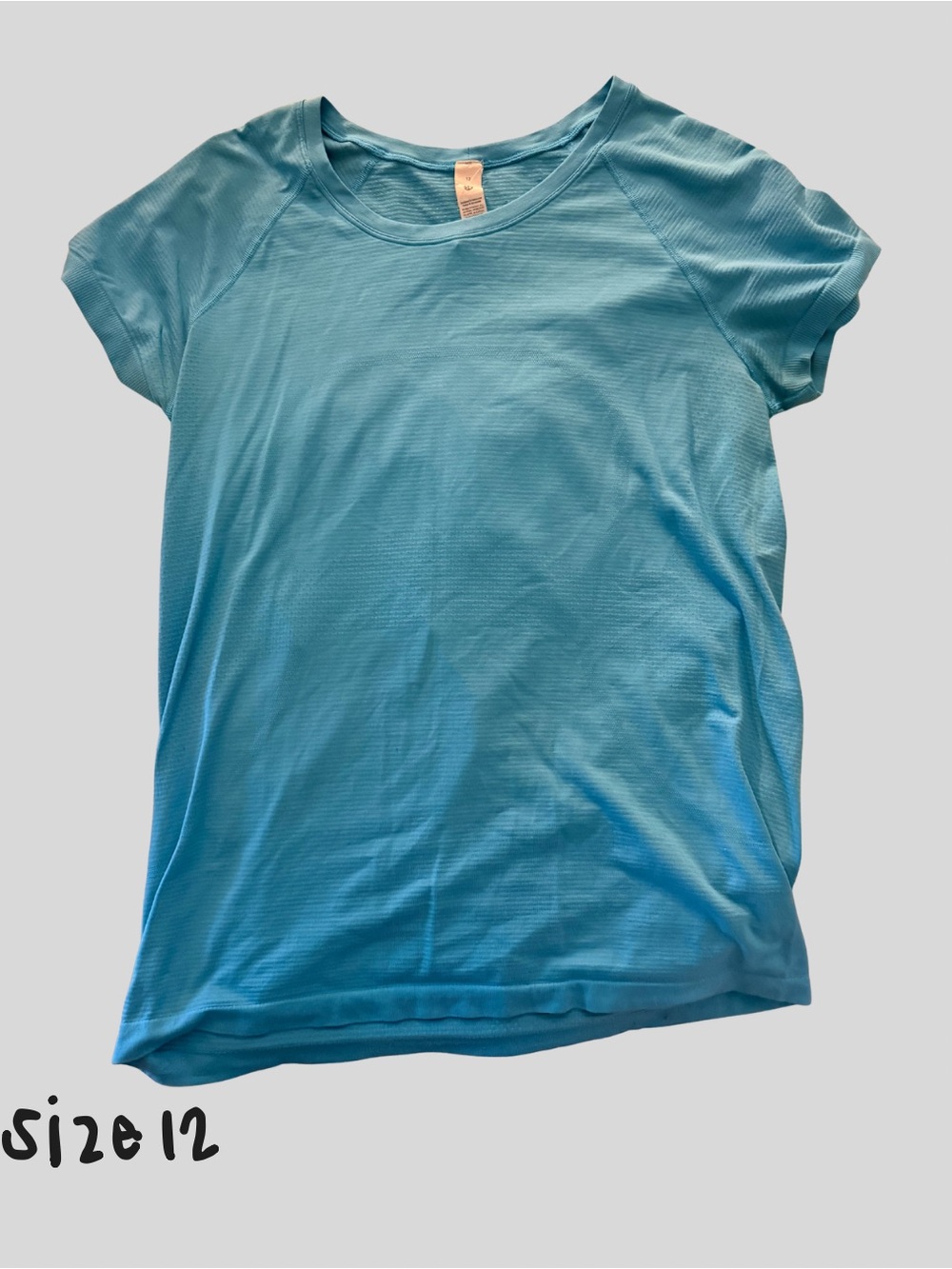 Lululemon Light Blue Women's Active Tee